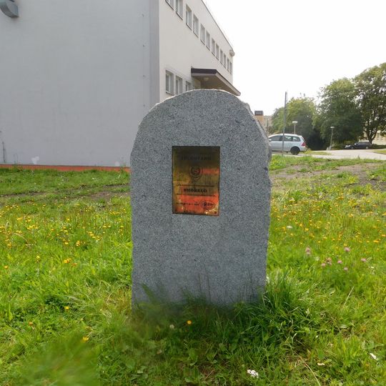 Pomník pelhřimovskému krematoriu v Pelhřimově