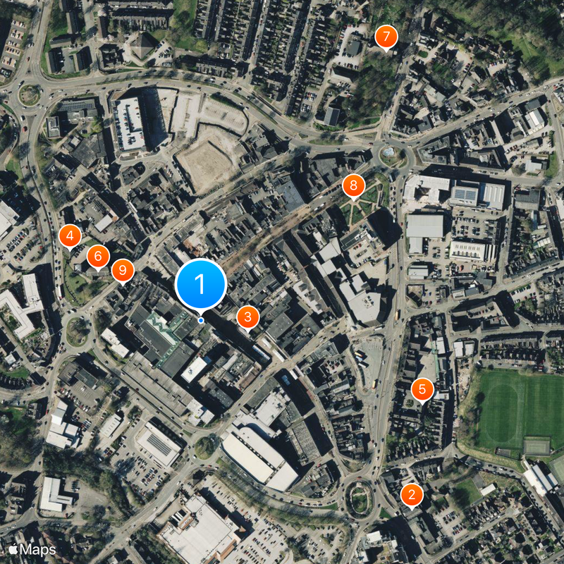 Newcastle-under-Lyme Map