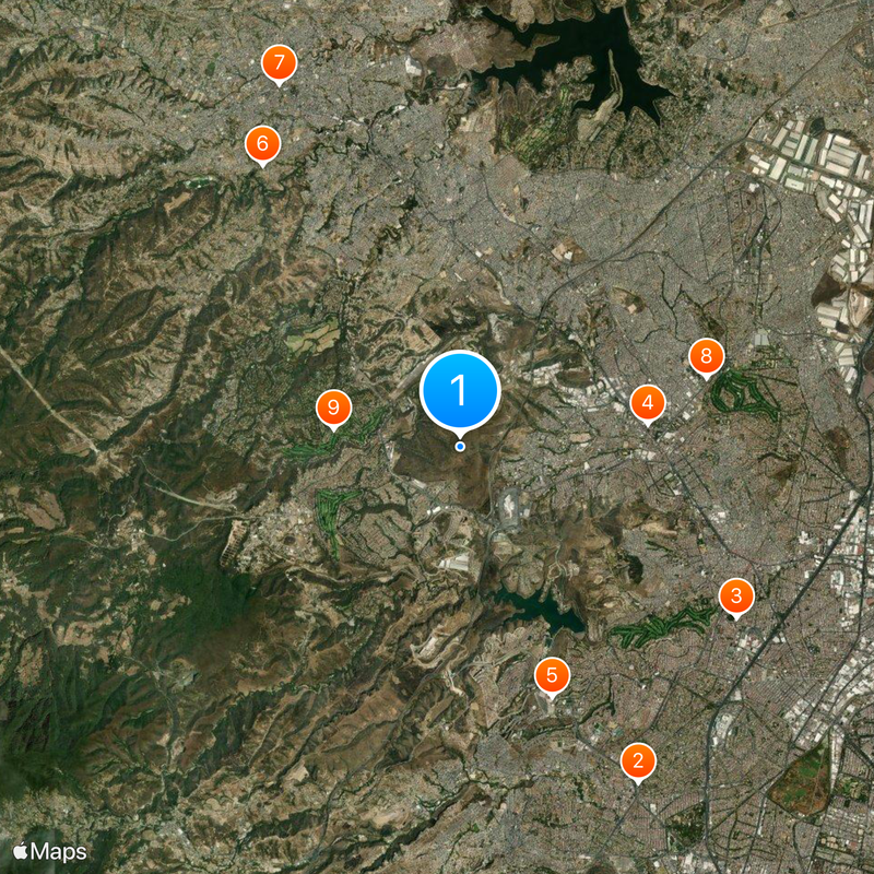 Atizapán de Zaragoza Municipality Map