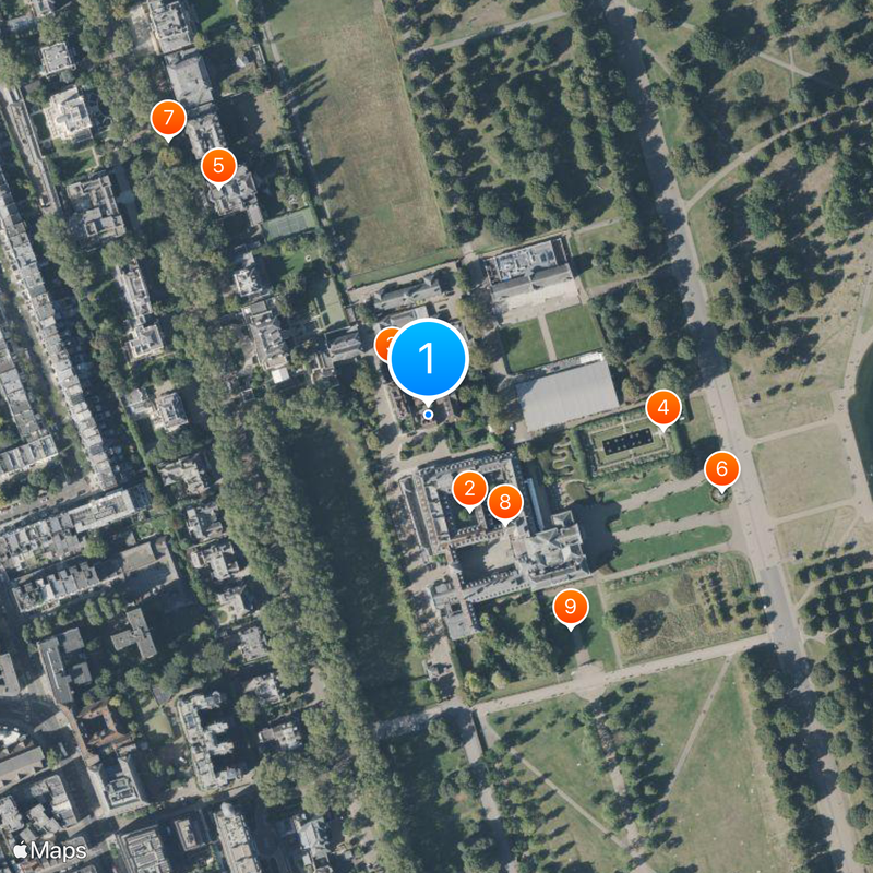 Nottingham Cottage Carte