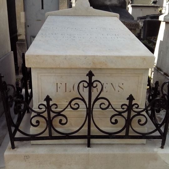 Tombe de Marie-Jean-Pierre Flourens et son fils aîné Gustave Flourens