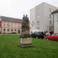 Sousoší Jana Nepomuckého a Panny Marie ve Stodu