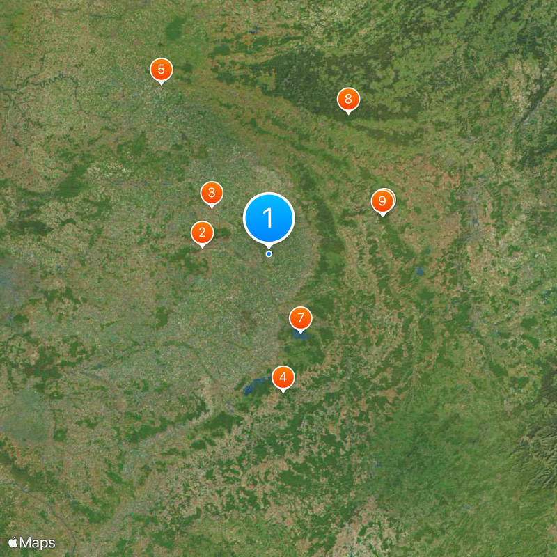 Champagne-Ardenne Carte