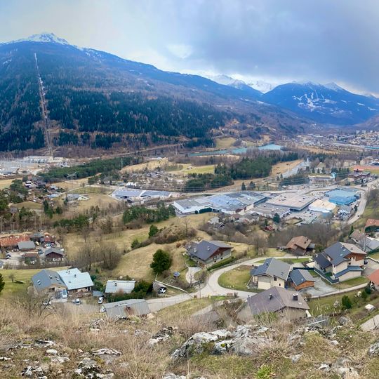 Vue panoramique sur la vallée
