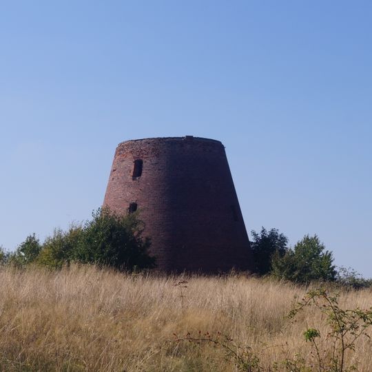Dutch mill in Łęcze