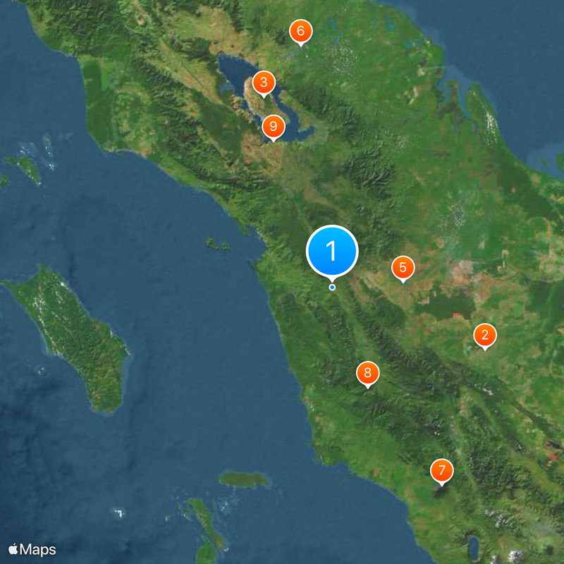 Padang Sidempuan Map