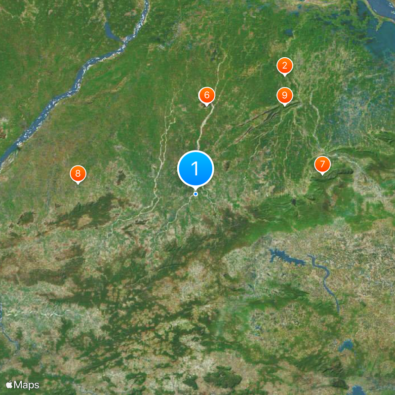 Vishnupad Temple, Gaya Mappa