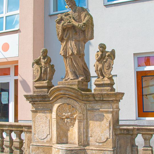 Statue of John of Nepomuk in Police nad Metují