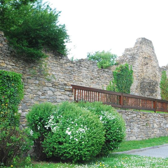 Teilstück der Stadt- und Zwingermauer