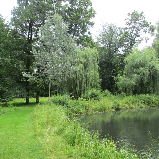 Zámecký park v Hradišti u Blovic