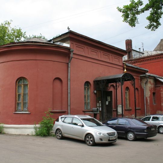 Holy Trinity church at former Cherkasskaya Almhouse