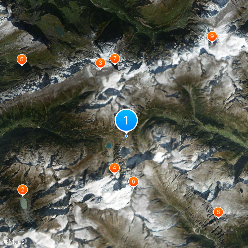 Susten Pass Map