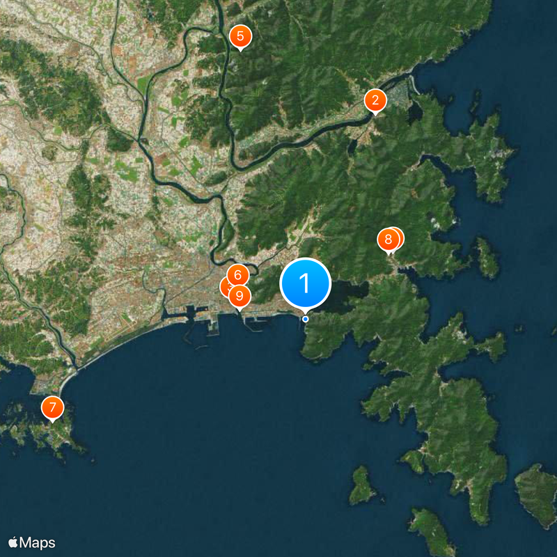 San Juan Bautista Mapa