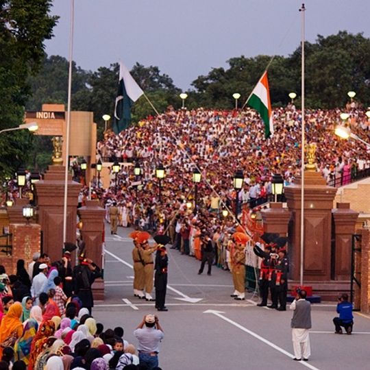 Wagah-Attari border ceremony