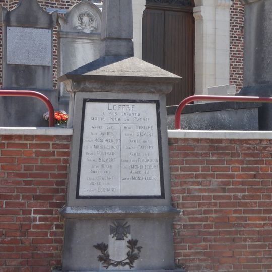 Monument aux morts de la Première Guerre mondiale de Loffre