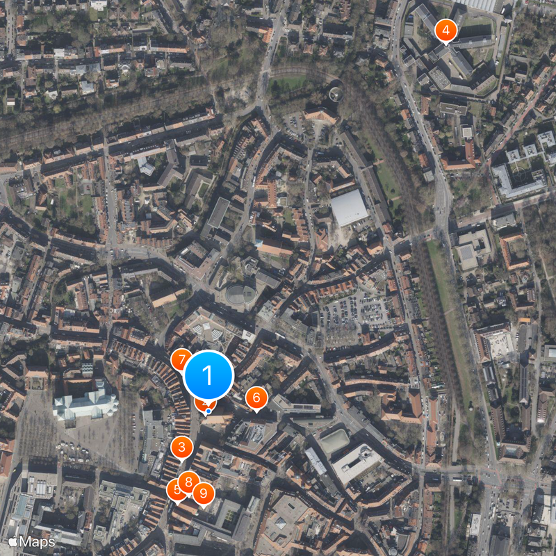 Pays de Münster Carte