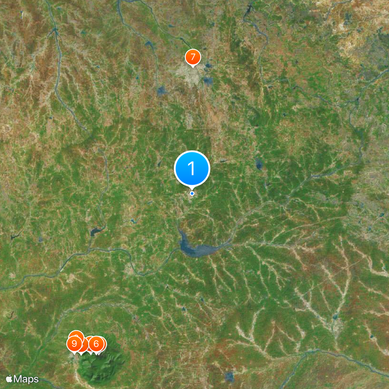 Gondal Map