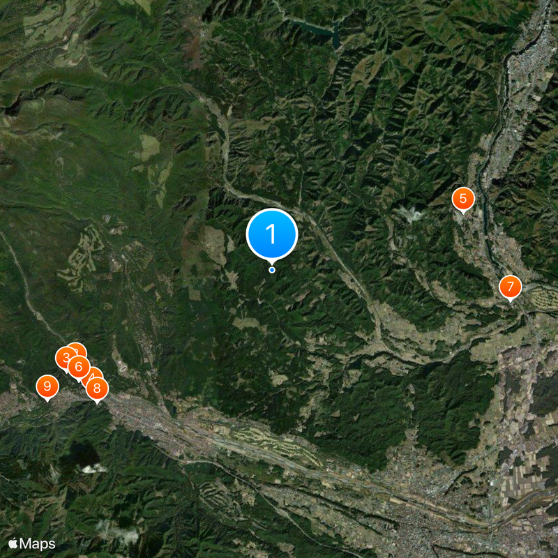 Oze National Park Map