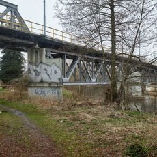 Most železniční vlečky přes Ohři do chemičky v Sokolově