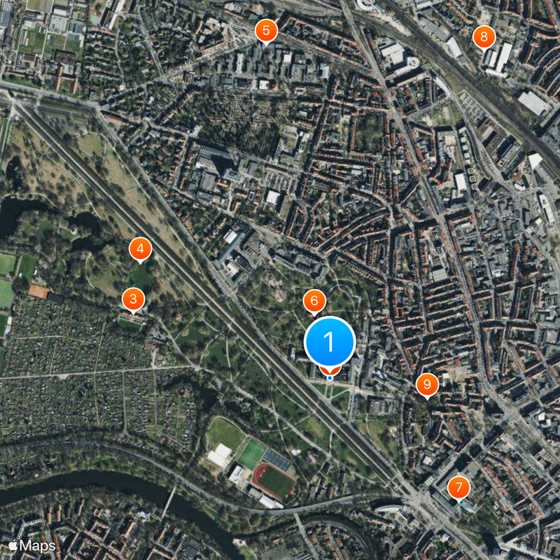 Leibniz University Hannover Map