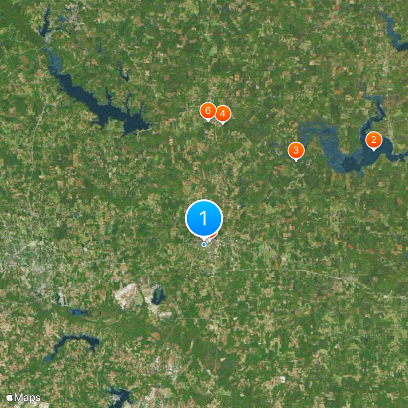 Wiley College Map