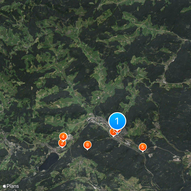 Titisee-Neustadt Carte