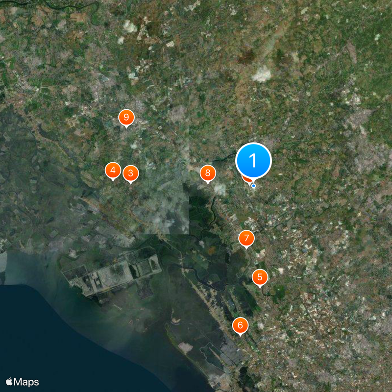 Philippine Arena Map