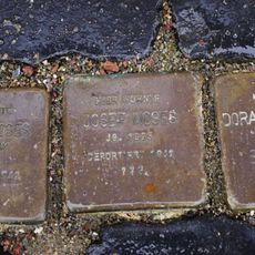 Stolperstein dedicated to Josef Moses