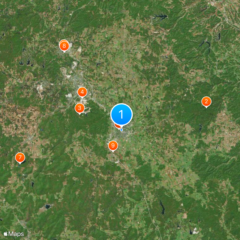 Farmington Map