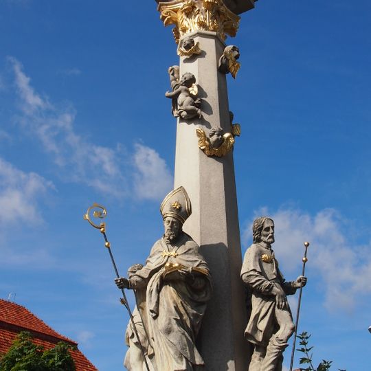 Trojičný stĺp, Morový stĺp, socha iv. -kópia