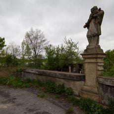 Baroque stone bridge in Zliv