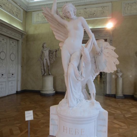 Hebe et l'aigle de Jupiter