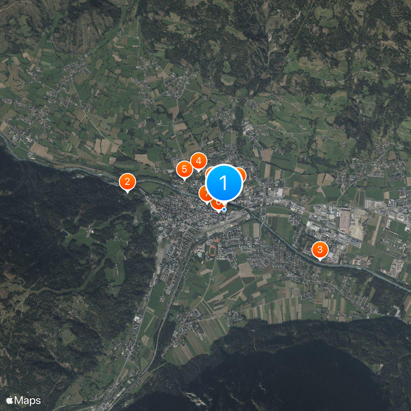 Lienz Mapa