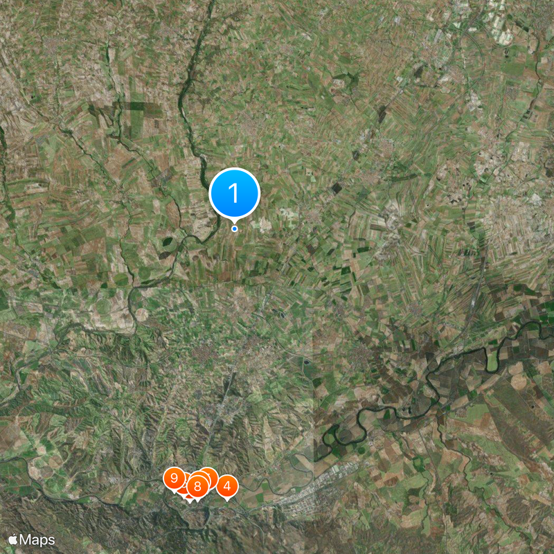 Geografia Hiszpanii Mapa