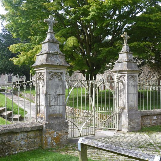 Railings And Piers To Churchyard Church Of St Mary
