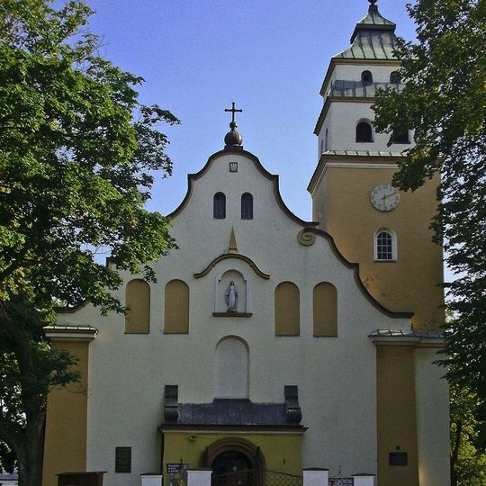 Immaculate Conception oF Blessed Virgin Mary church in Janów