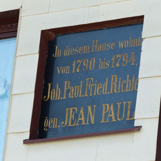 Gedenktafel für Jean Paul