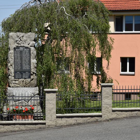 World Wars memorial in Kublov