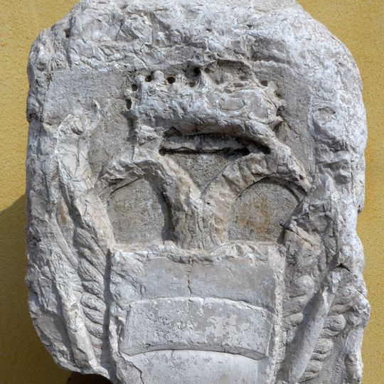 Cippi confinari austriaci del 1756 delimitante la Repubblica di Venezia e l'Impero d'Austria