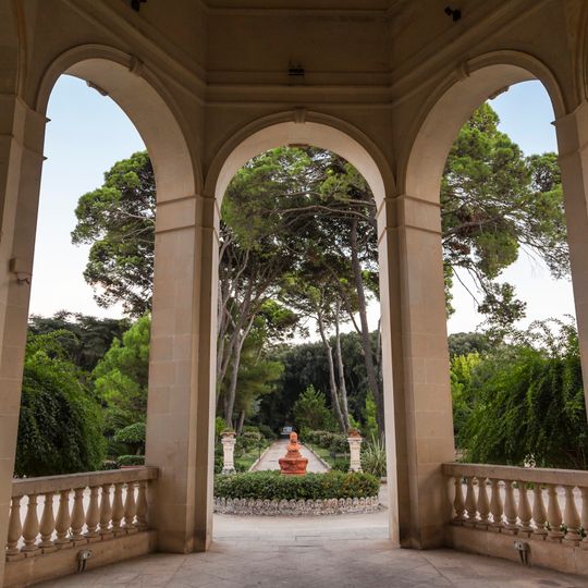 Giardino della villa Tamborino