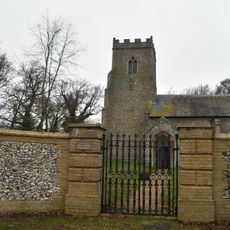 Churchyard Wall, Gates And Piers At Church Of St Mary Magdalene