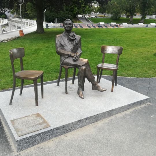 Pomnik Bogusława Kaczyńskiego w Krynicy-Zdroju