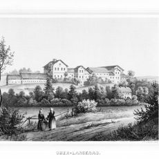 Einzeldenkmale o. g. Sachgesamtheit: Nebengebäude des Rittergutes (ehem. Schweizerhaus, Am Parkteich 6) und Freitreppe des ehemaligen Gartenhauses (Am Parkteich 8) Am Parkteich 6; 8
