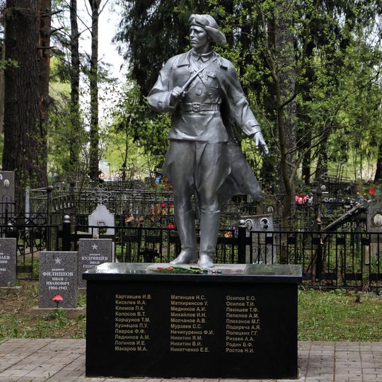 Братские могилы воинов, умерших от ран в годы Великой Отечественной войны