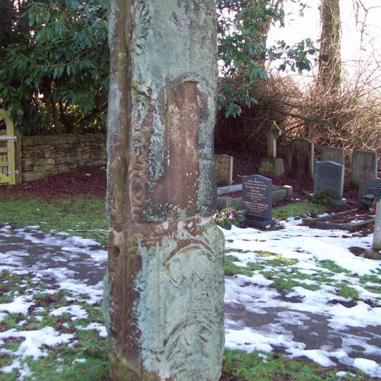 Anglian high cross in the churchyard of All Saints' Church