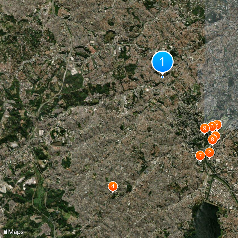 Taboão da Serra Mappa