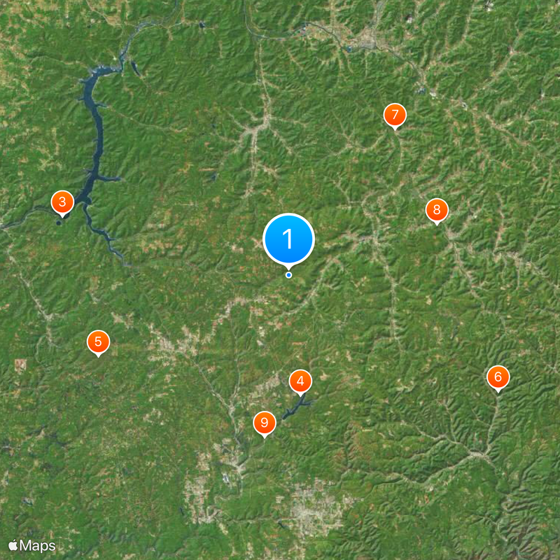Kinzua Bridge State Park Map
