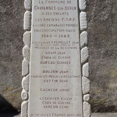 War memorial of Resistance of Chavannes-sur-Suran