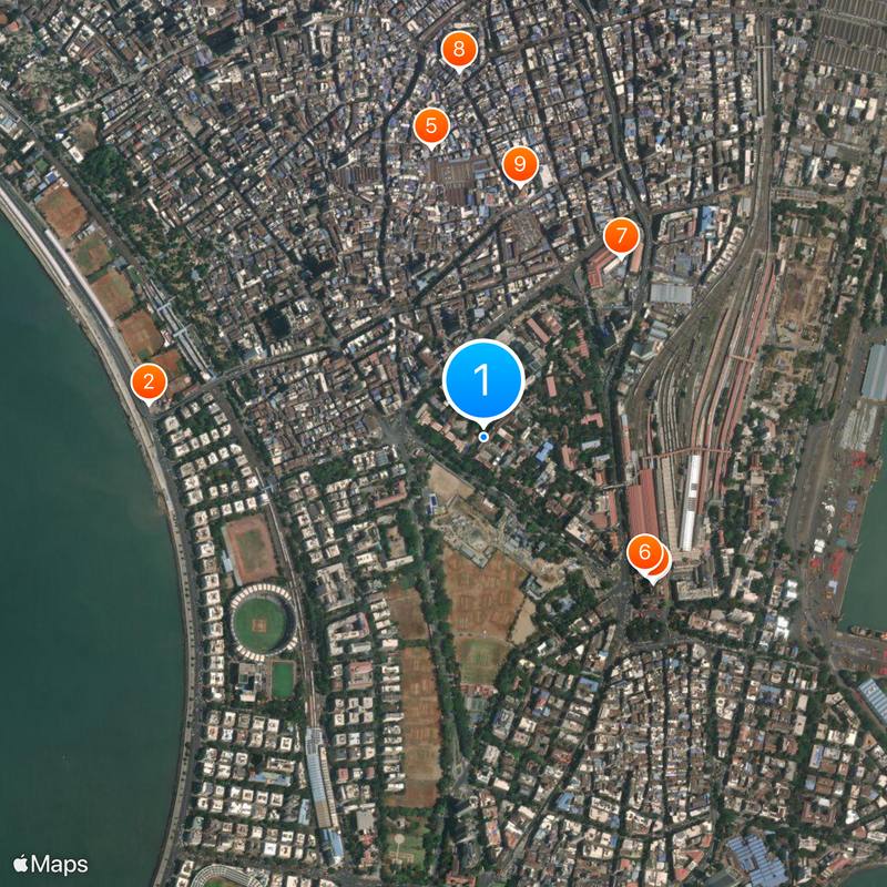St. Xavier's College, Mumbai Map