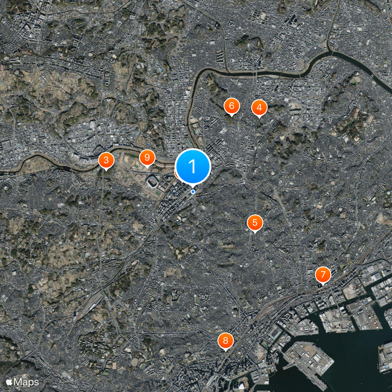Shin-Yokohama Station Map